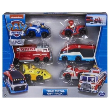 Psi Patrol True Metal Zestaw Drużynowy Pakiet